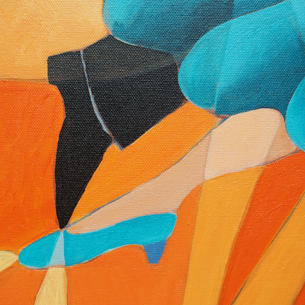 Contemporary Oil on Canvas Abstract Art - Jeroen Markies Art Deco