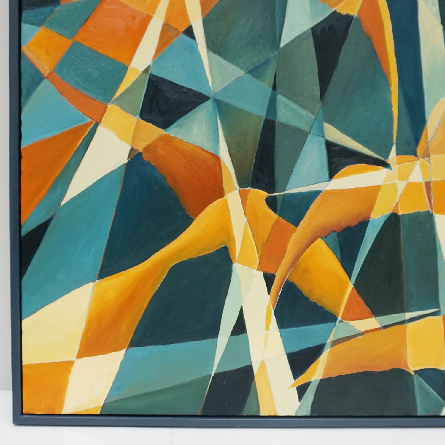 Art Deco Style Contemporary Oil on Canvas Painting by Vera Jefferson - Jeroen Markies Art Deco