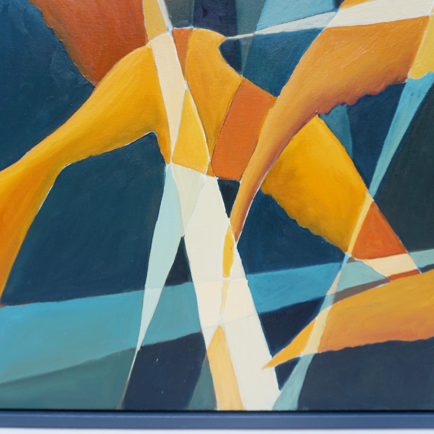 Art Deco Style Contemporary Oil on Canvas Painting by Vera Jefferson - Jeroen Markies Art Deco