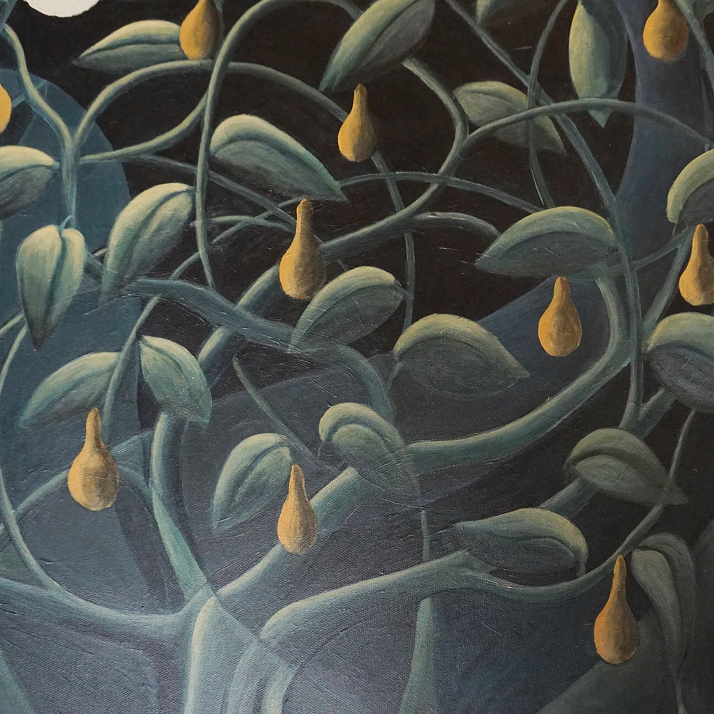 Pear Tree Oil on Canvas Contemporary Painting by Vera Jefferson - Jeroen Markies Art Deco