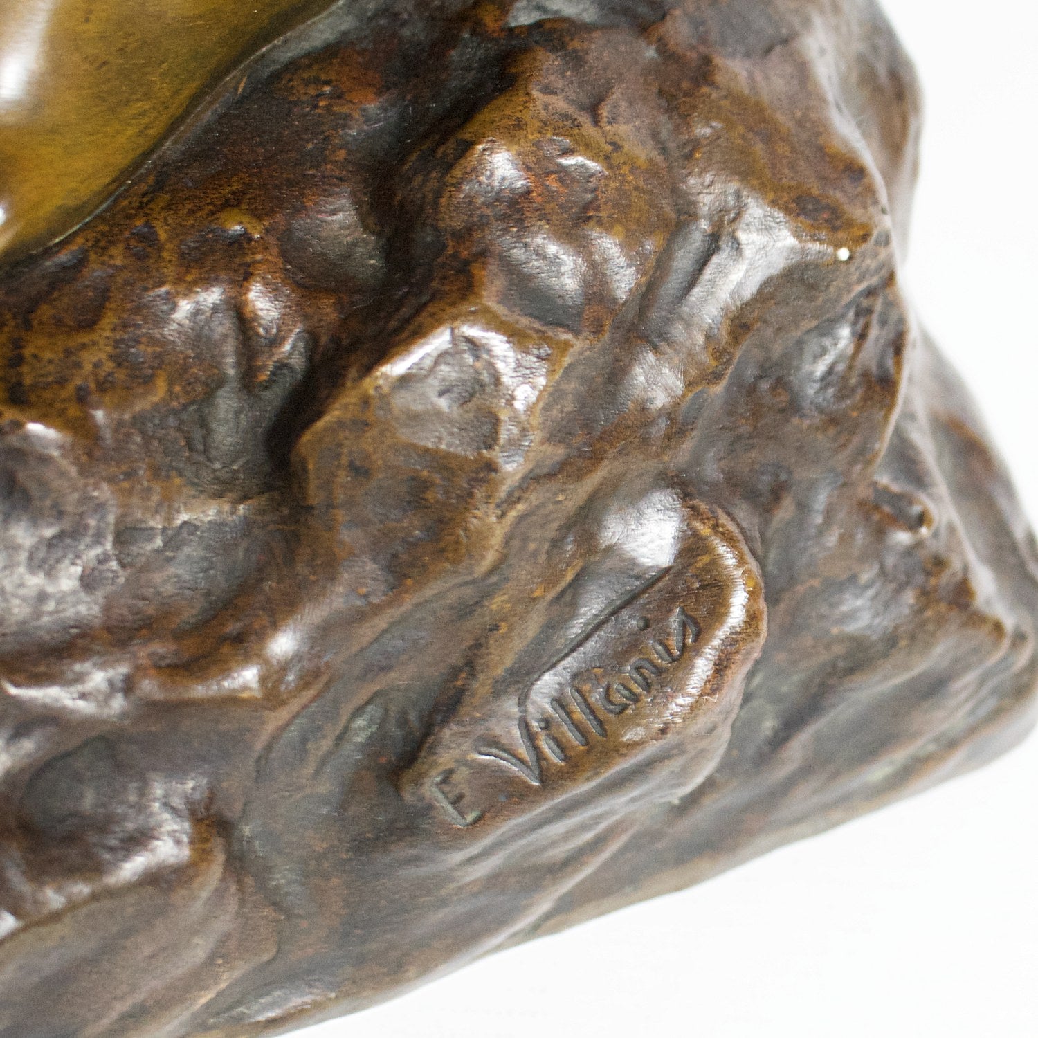 Art Nouveau Bronze Sculpture 'Sapho' by Emmanuel Villanis Jeroen Markies Art Deco 