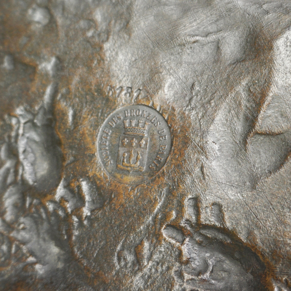 'Lucréce' by Emmanuel Villanis - Bronze Bust - Art deco bronze sculpture - Jeroen Markies Art Deco