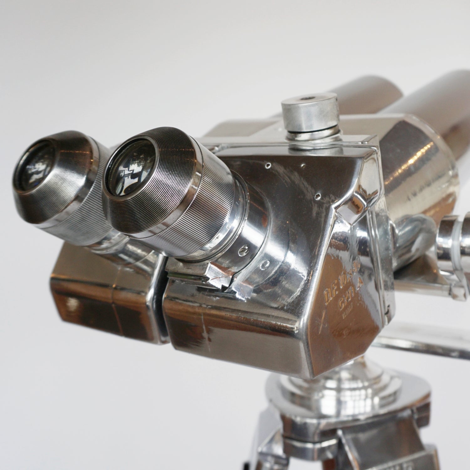 Pair of Vintage WW11 Naval Binoculars designed by Emil Busch for Zeiss German, Circa 1940 Jeroen Markies Art Deco