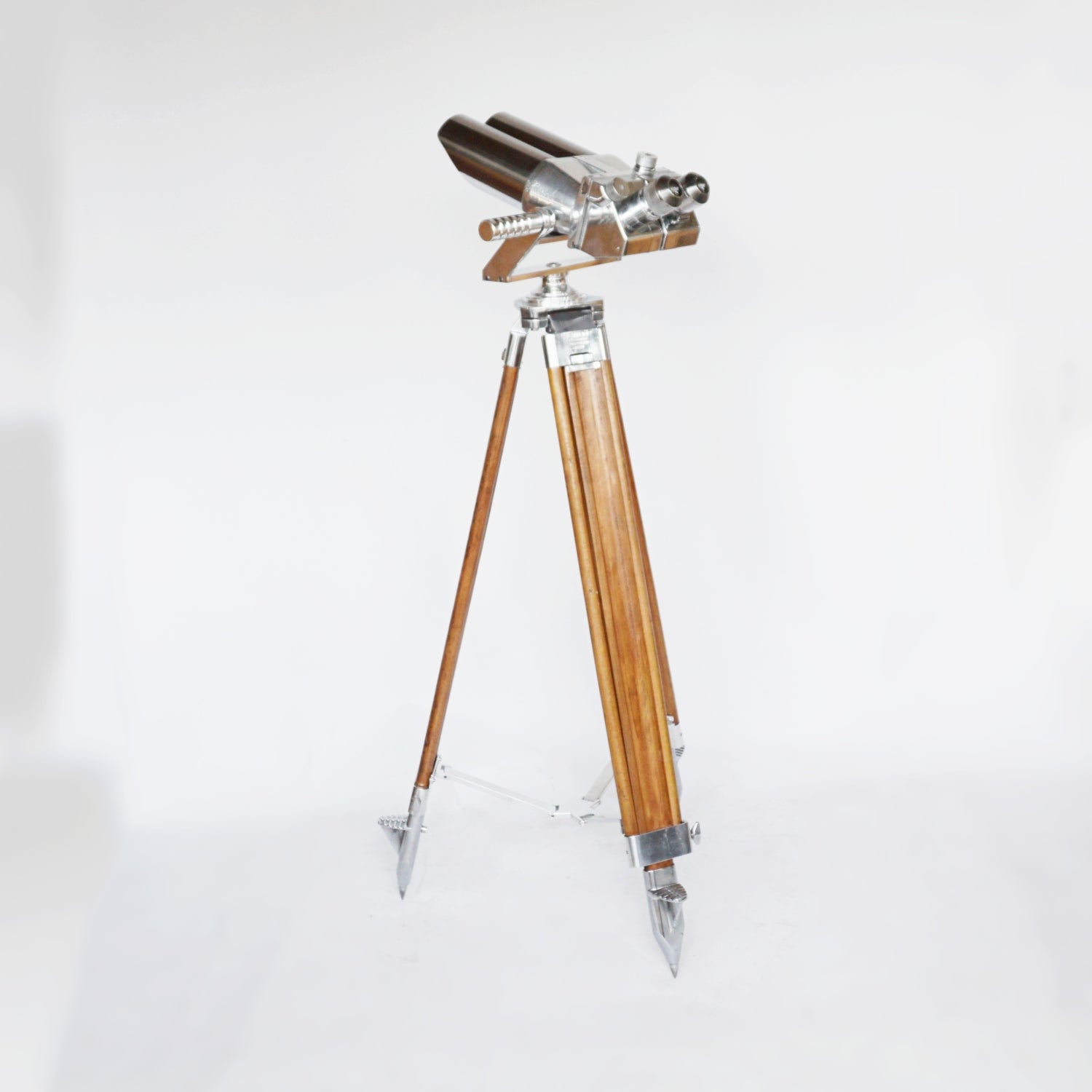 Pair of Vintage WW11 Naval Binoculars designed by Emil Busch for Zeiss German, Circa 1940 Jeroen Markies Art Deco