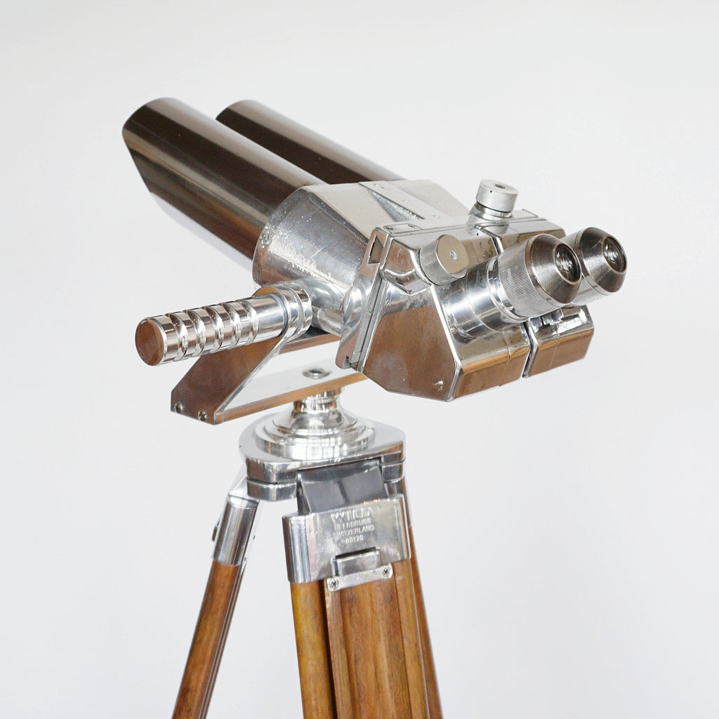 Pair of Vintage WW11 Naval Binoculars designed by Emil Busch for Zeiss German, Circa 1940 Jeroen Markies Art Deco