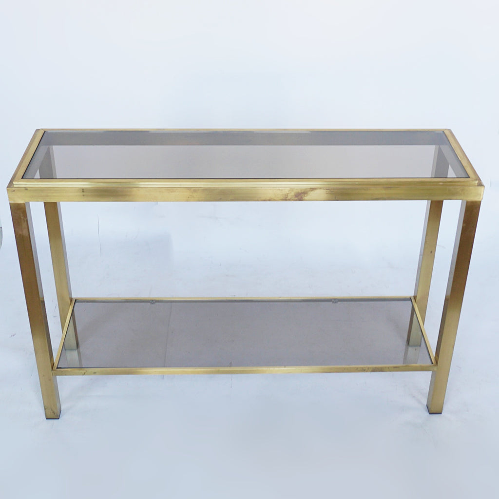 Vintage 1970's Zevi Console Table Italian Circa 1970 - Jeroen Markies Art Deco