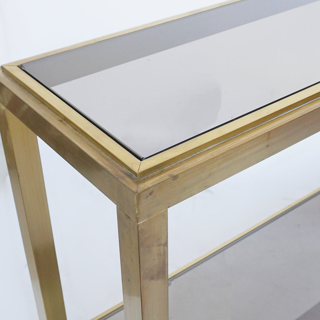 Vintage 1970's Zevi Console Table Italian Circa 1970 - Jeroen Markies Art Deco