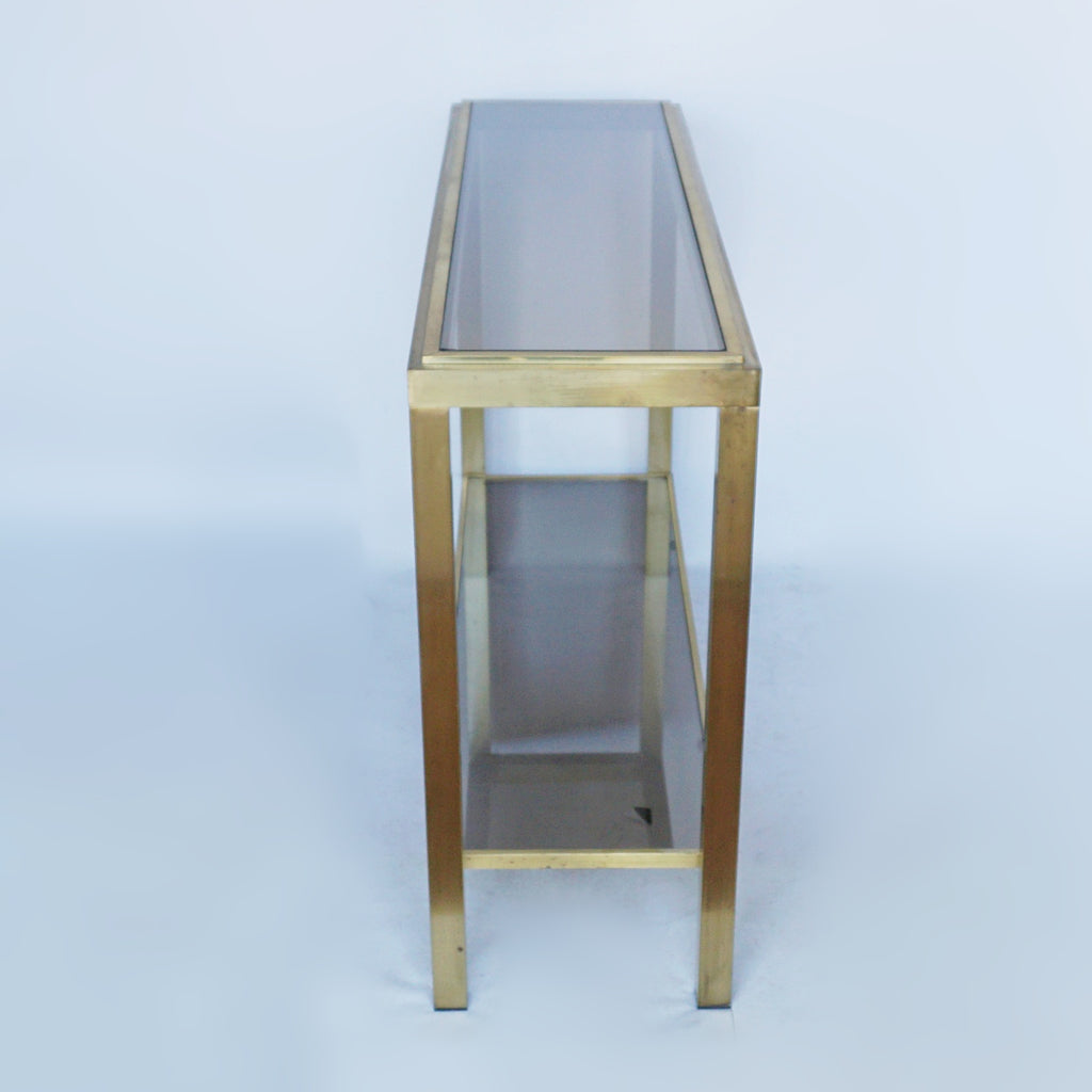 Vintage 1970's Zevi Console Table Italian Circa 1970 - Jeroen Markies Art Deco