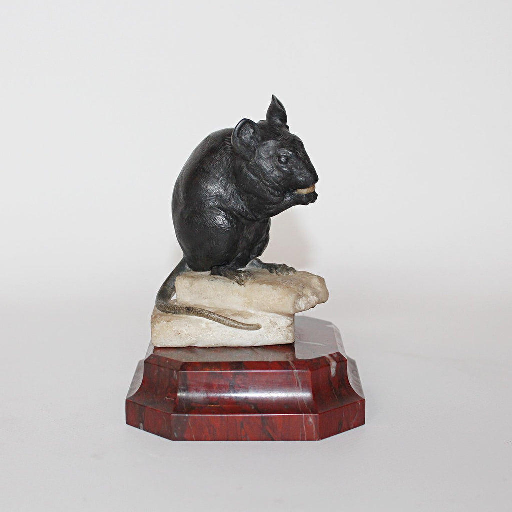 Charles Valton alabaster mouse