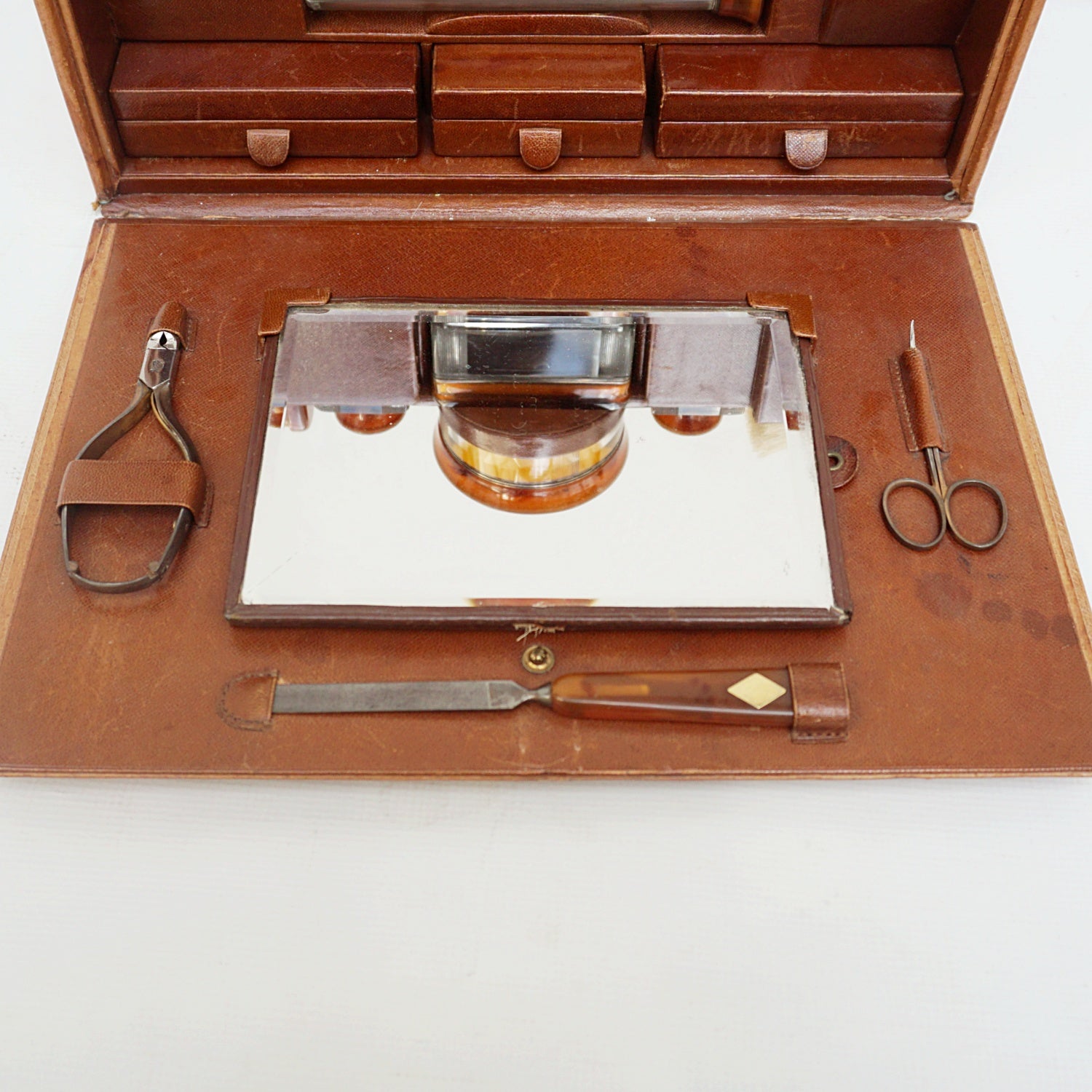 Vintage early 20th century vanity set - Jeroen Markies Art Deco