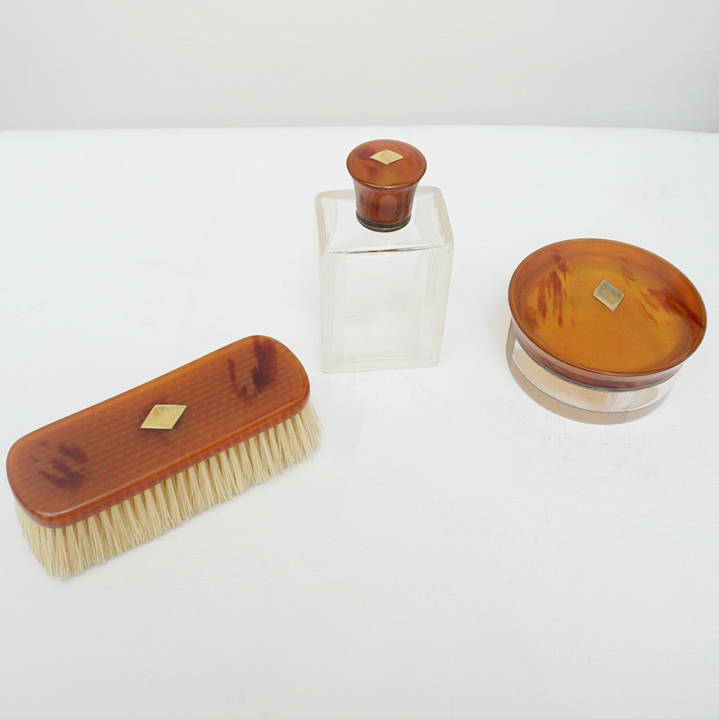 Vintage early 20th century vanity set - Jeroen Markies Art Deco