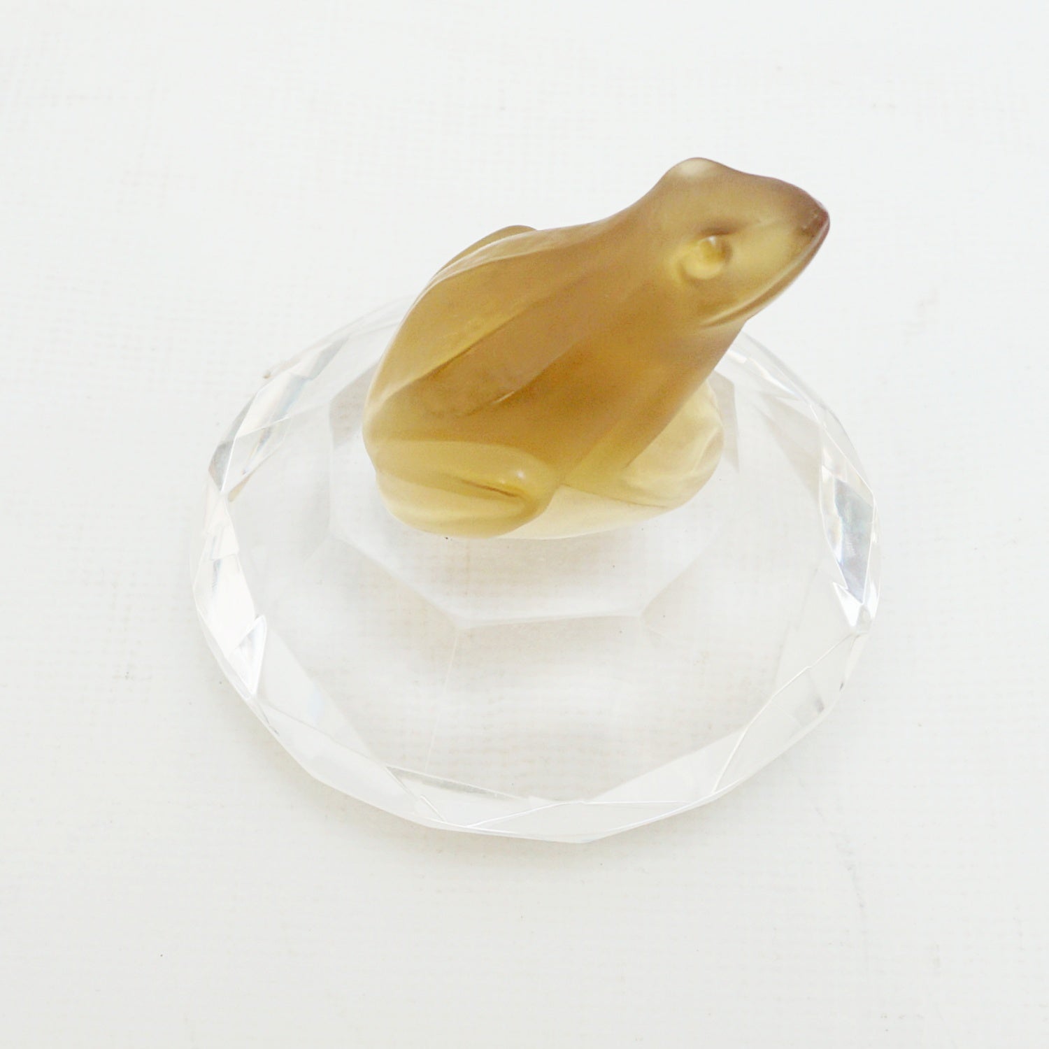 Mid-Century Czech Frog Glass Paperweight - Circa 1950 - Jeroen Markies Art Deco