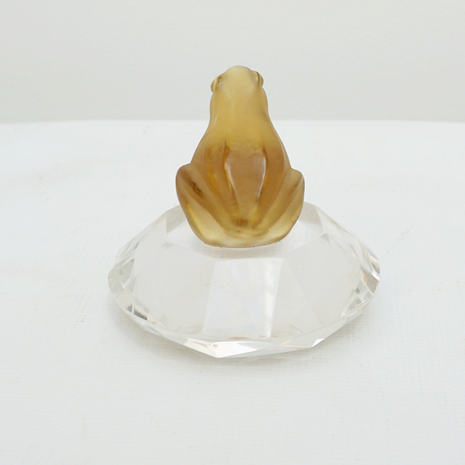Mid-Century Czech Frog Glass Paperweight - Circa 1950 - Jeroen Markies Art Deco