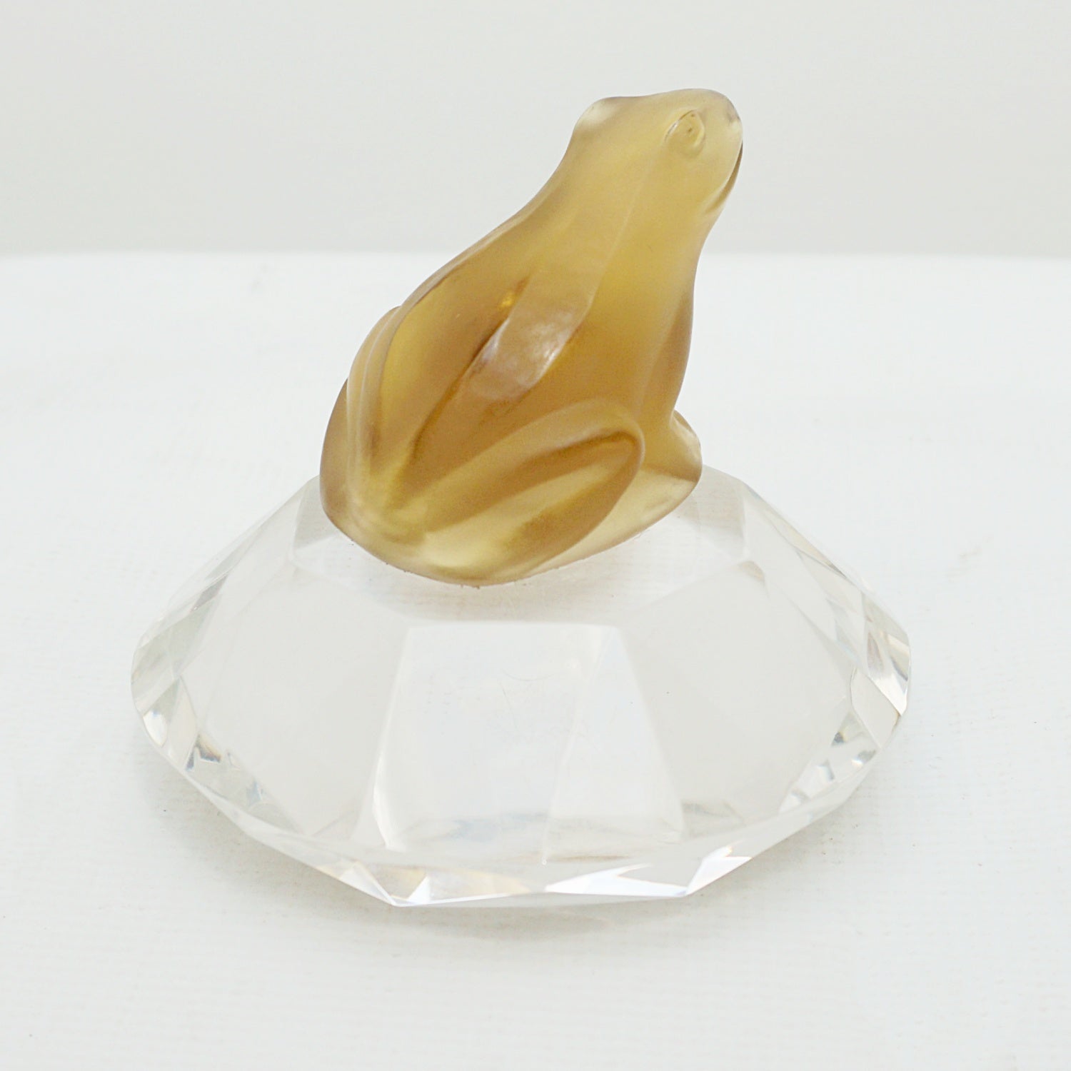 Mid-Century Czech Frog Glass Paperweight - Circa 1950 - Jeroen Markies Art Deco
