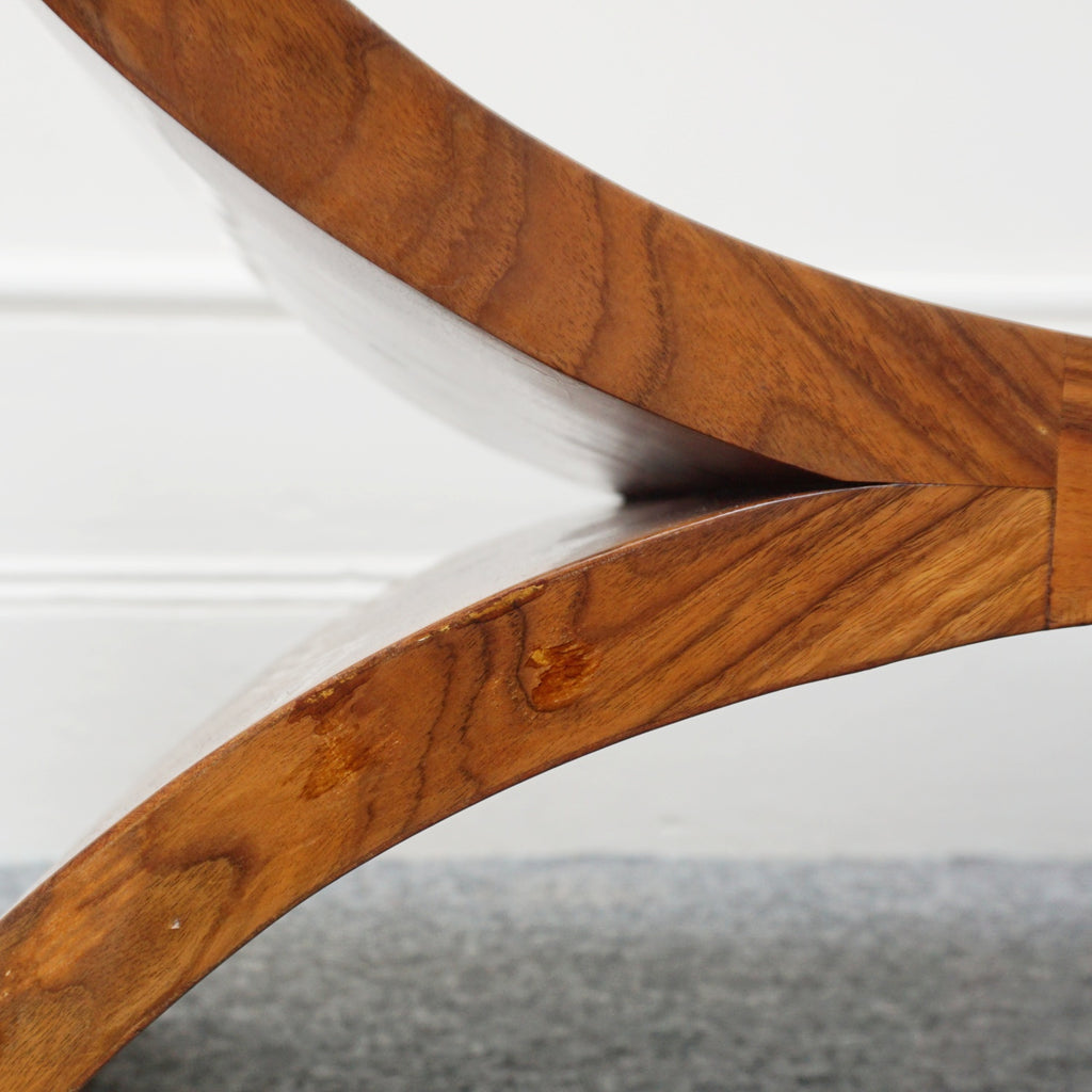 Vintage Harry & Lou Epstein Burr Walnut Art Deco Coffee Table - Jeroen Markies Art Deco