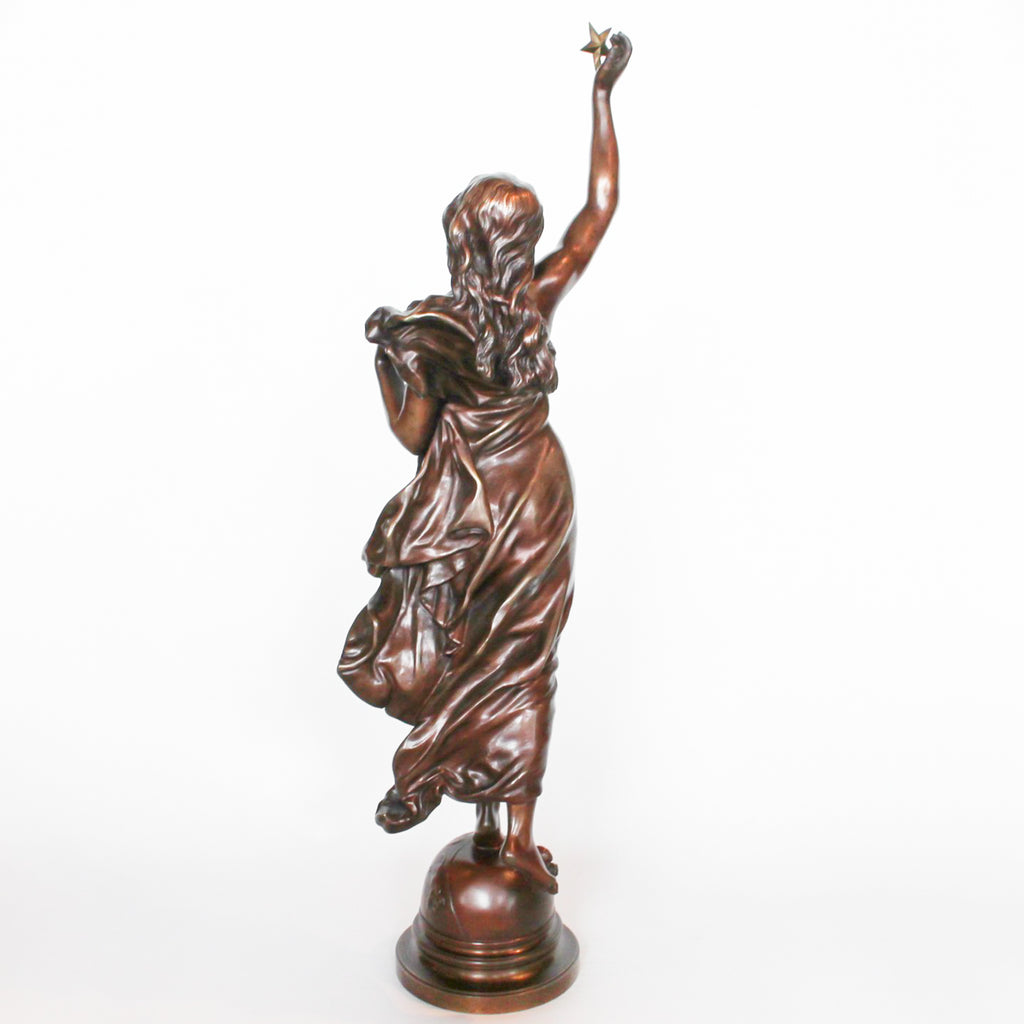 L'Etoile du Matin - Adrien Etienne Gaudez - Art deco bronze sculpture - Jeroen Markies Art Deco