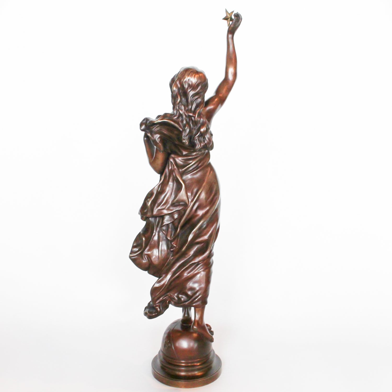 L'Etoile du Matin - Adrien Etienne Gaudez - Art deco bronze sculpture - Jeroen Markies Art Deco