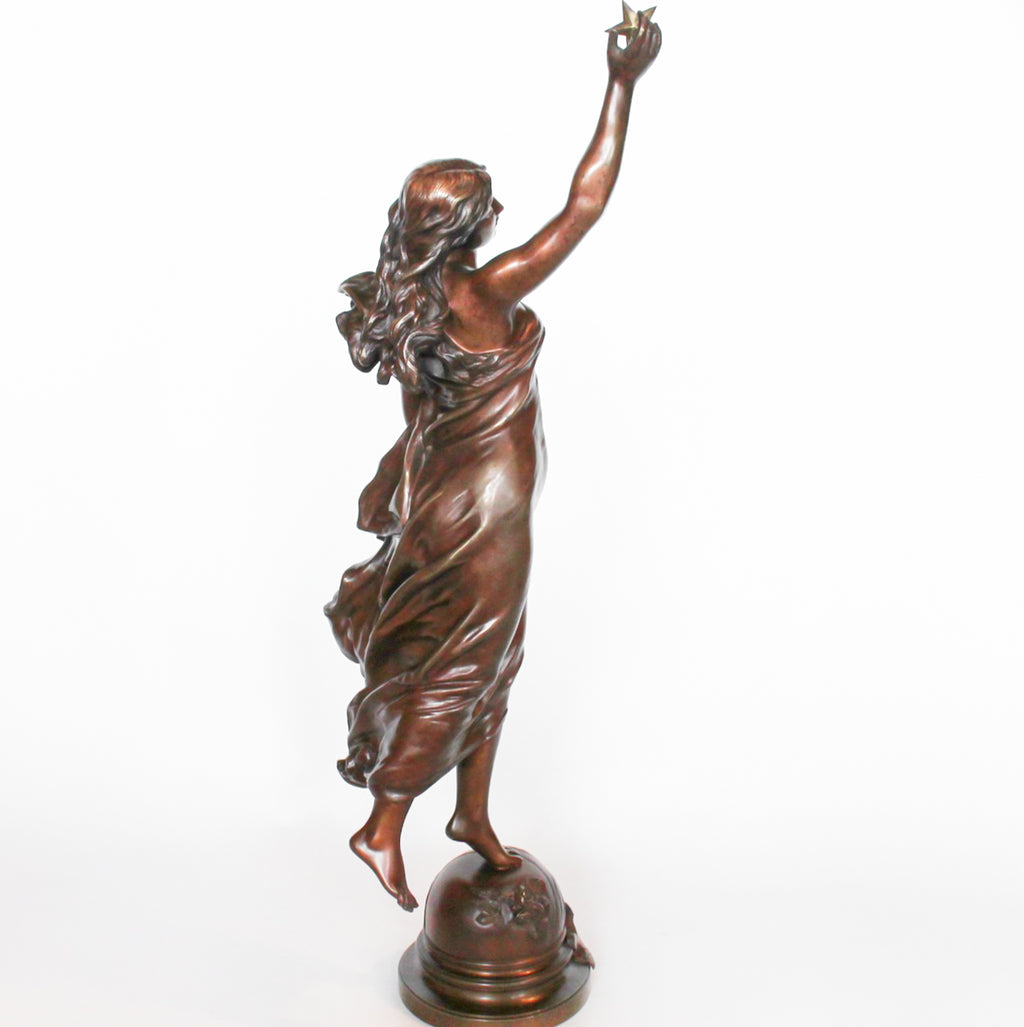 L'Etoile du Matin - Adrien Etienne Gaudez - Art deco bronze sculpture - Jeroen Markies Art Deco