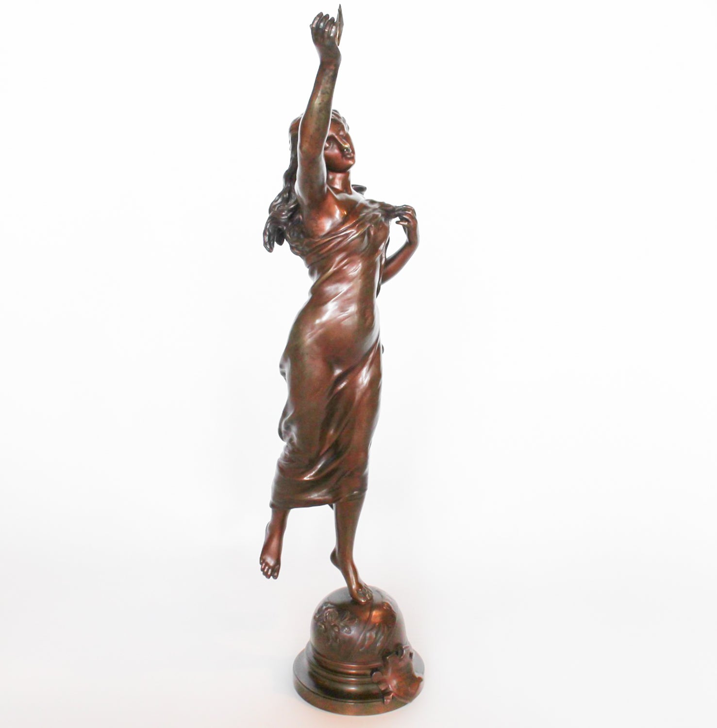 L'Etoile du Matin - Adrien Etienne Gaudez - Art deco bronze sculpture - Jeroen Markies Art Deco