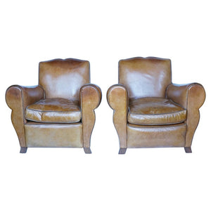 Pair of Club Chairs