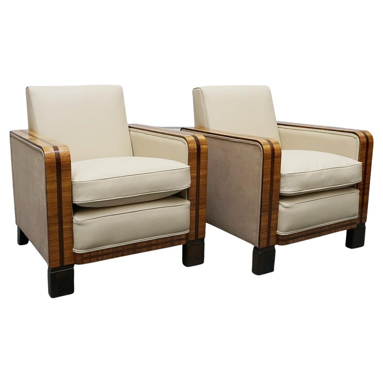 Pair of Club Chairs