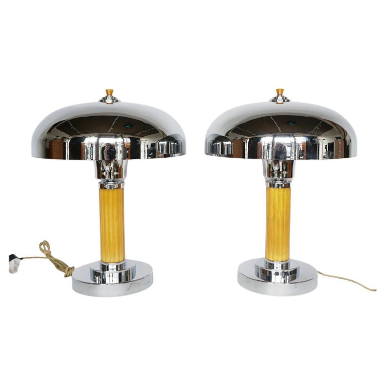 Pair of Dome Lamps