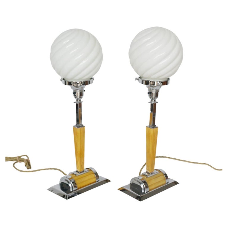 Vintage Art Deco Table Lamps - Jeroen Markies Art Deco