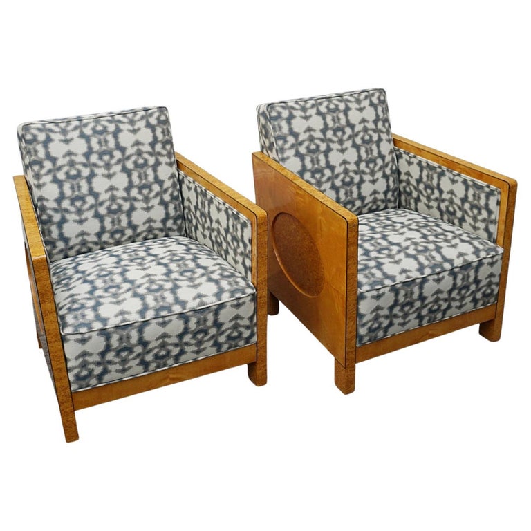 Pair of Original Art Deco Armchairs Northern European - Jeroen Markies Art Deco