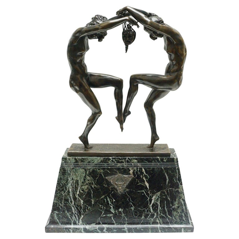 Art Deco Bronze Figurines - Aurore Onu - Bronze Sculpture - Jeroen Markies Art Deco Furniture