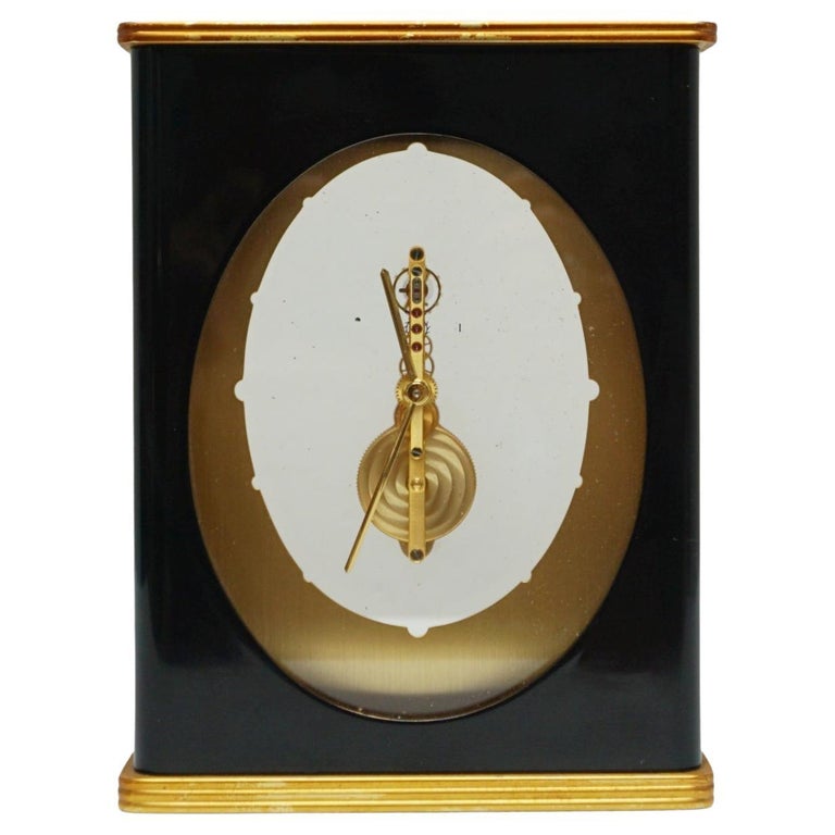 1950's Mid-Century Modern Jaeger LeCoultre Mantel Clock - Jeroen Markies Art Deco