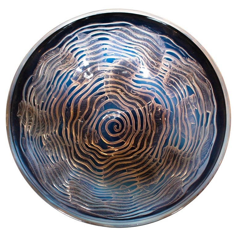 Dauphins Bowl Art Deco Opalescent Bowl by Rene Lalique - Jeroen Markies Art Deco