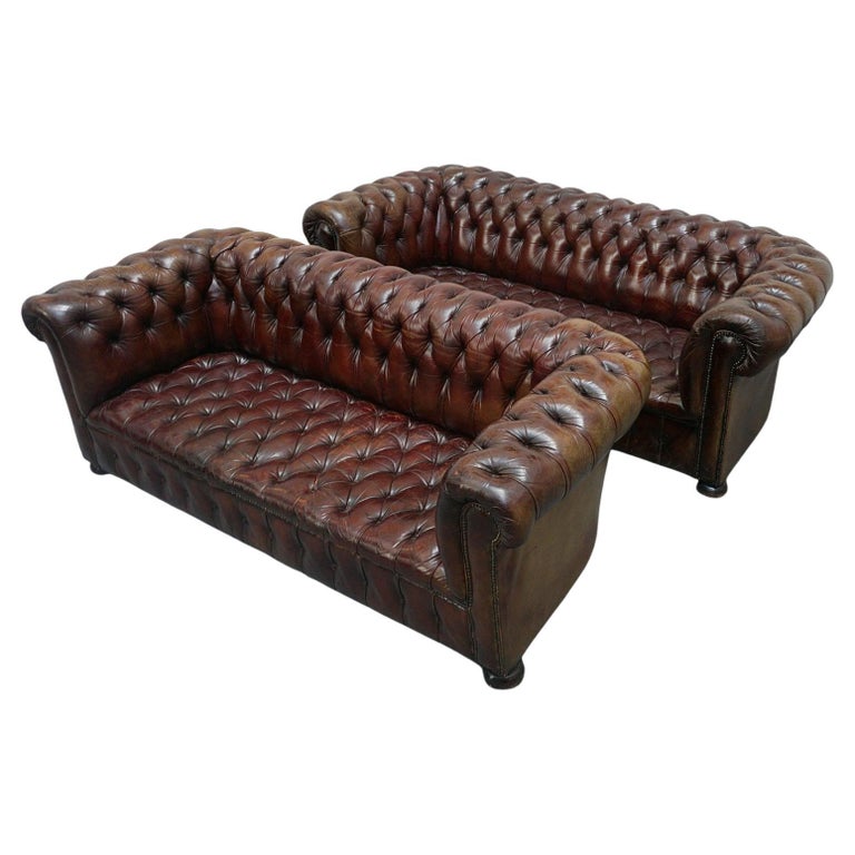Chesterfield Sofa's - Vintage Chesterfield Sofa- Jeroen Markies Art Deco Furniture
