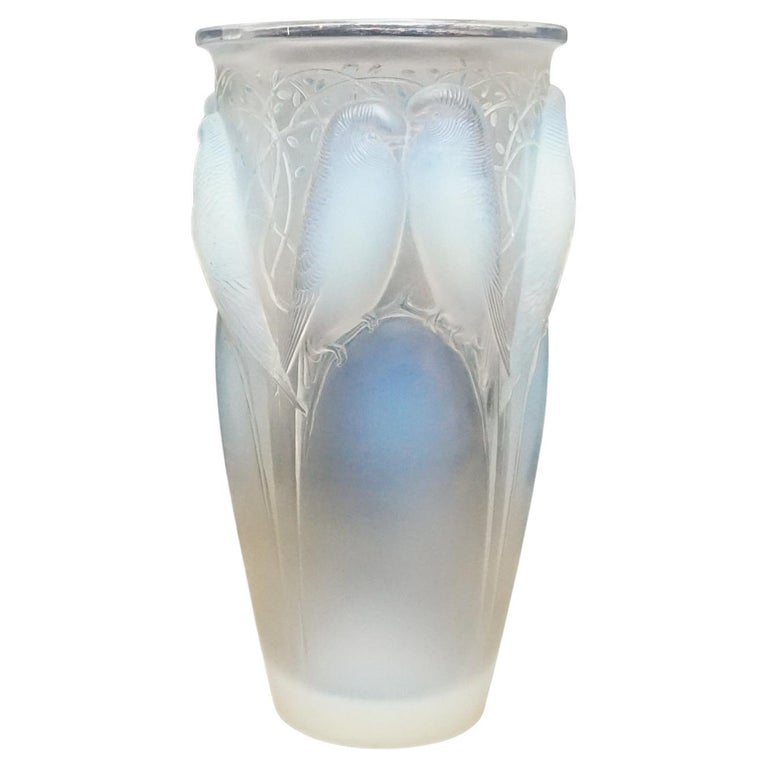 Original Rene Lalique Ceylan Vase - Jeroen Markies Art Deco
