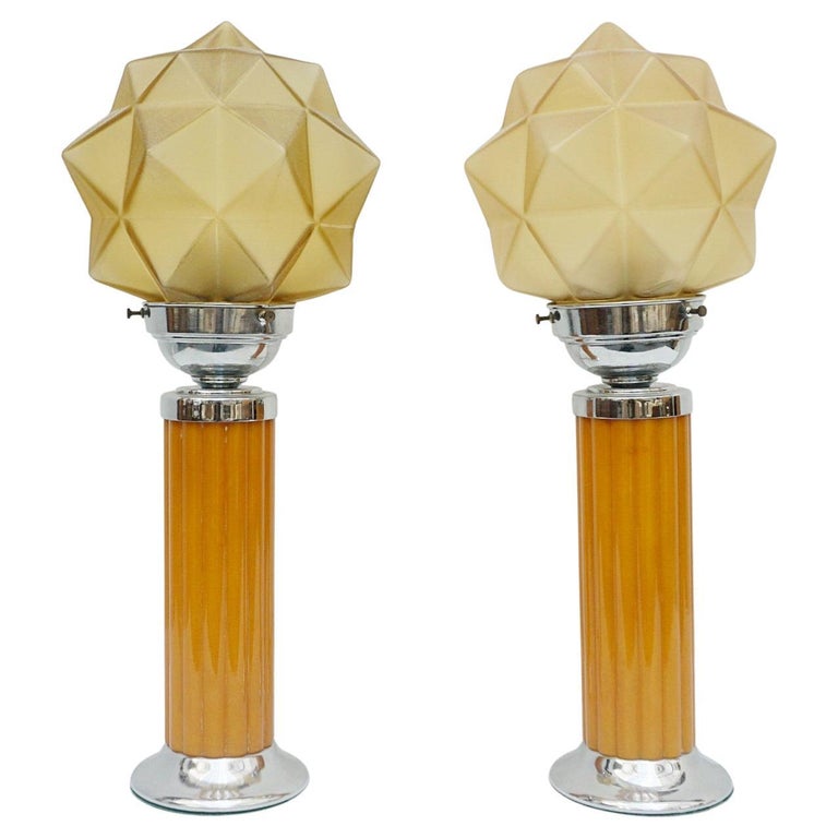 Vintage Art Deco Table Lamps - Jeroen Markies Art Deco
