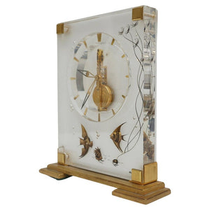 Mid-Century Mantel Clock