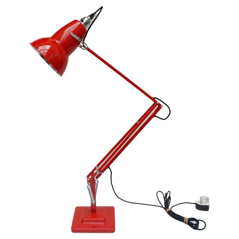 Herbert Terry & Sons Red Painted Anglepoise Desk Lamp - Jeroen Markies Art Deco