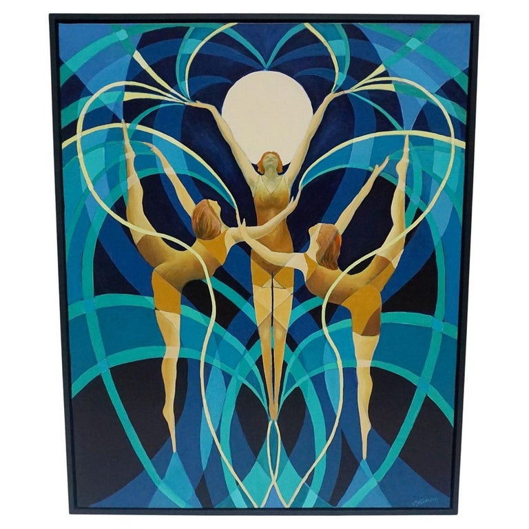 Contemporary Art-Contemporary Paintings-Oil on Canvas-Abstract Art-Jereon Markies Art Deco