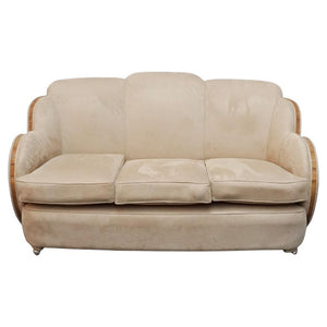Art Deco Three Seater Cloud Sofa