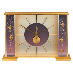 Mid-Century Mantel Clock