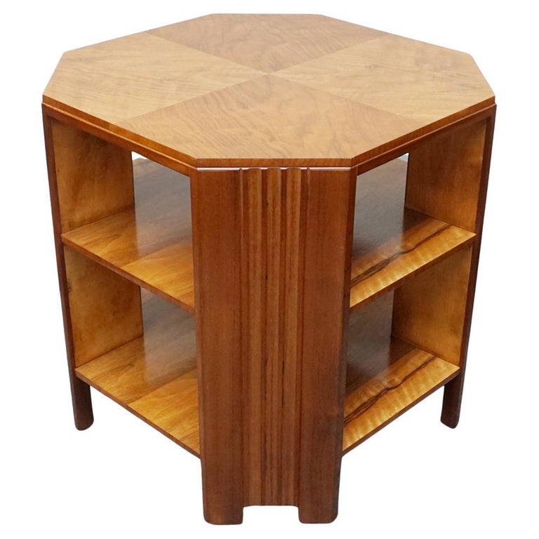 An Art Deco octagonal side table by Waring & Gillow - Jeroen Markies Art Deco