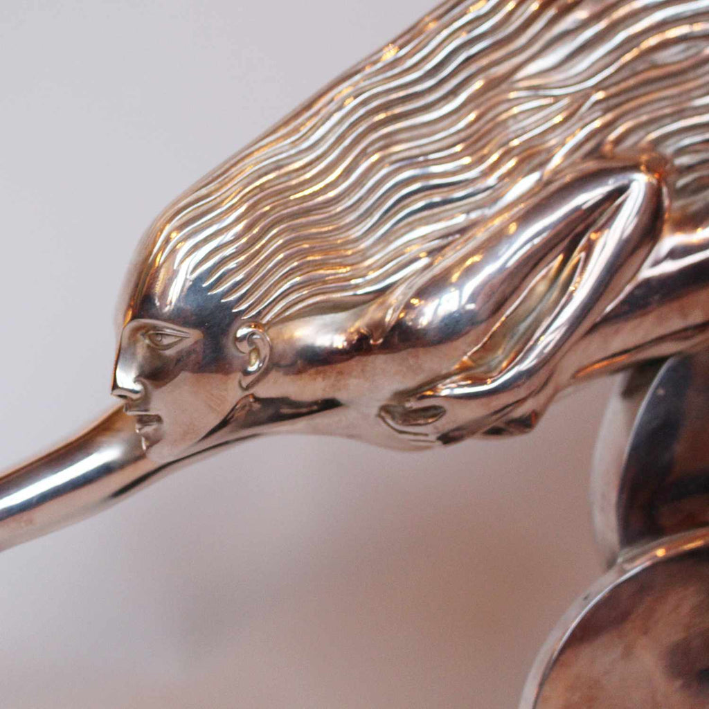 Maurice Guiraud-Riviere The Comet La Cométe Art Deco bronze sculpture