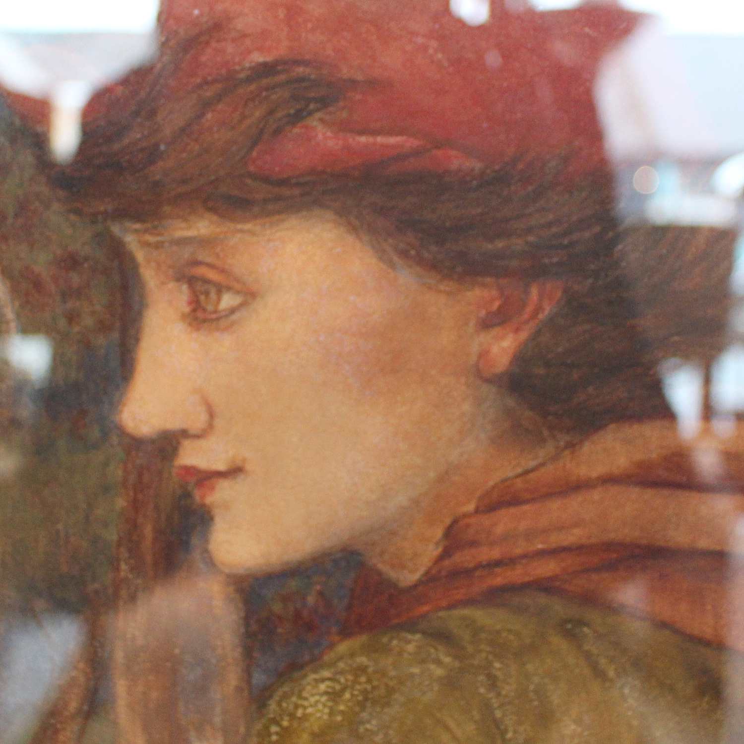 John Roddam Spencer Stanhope The Pine Woods at Viareggio