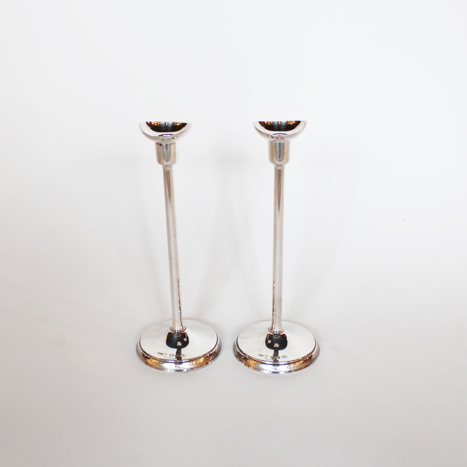 Ainar Axelsson Silver Candlesticks