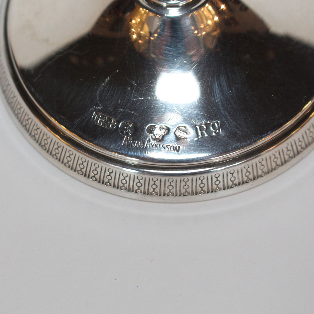 Ainar Axelsson Silver Candlesticks