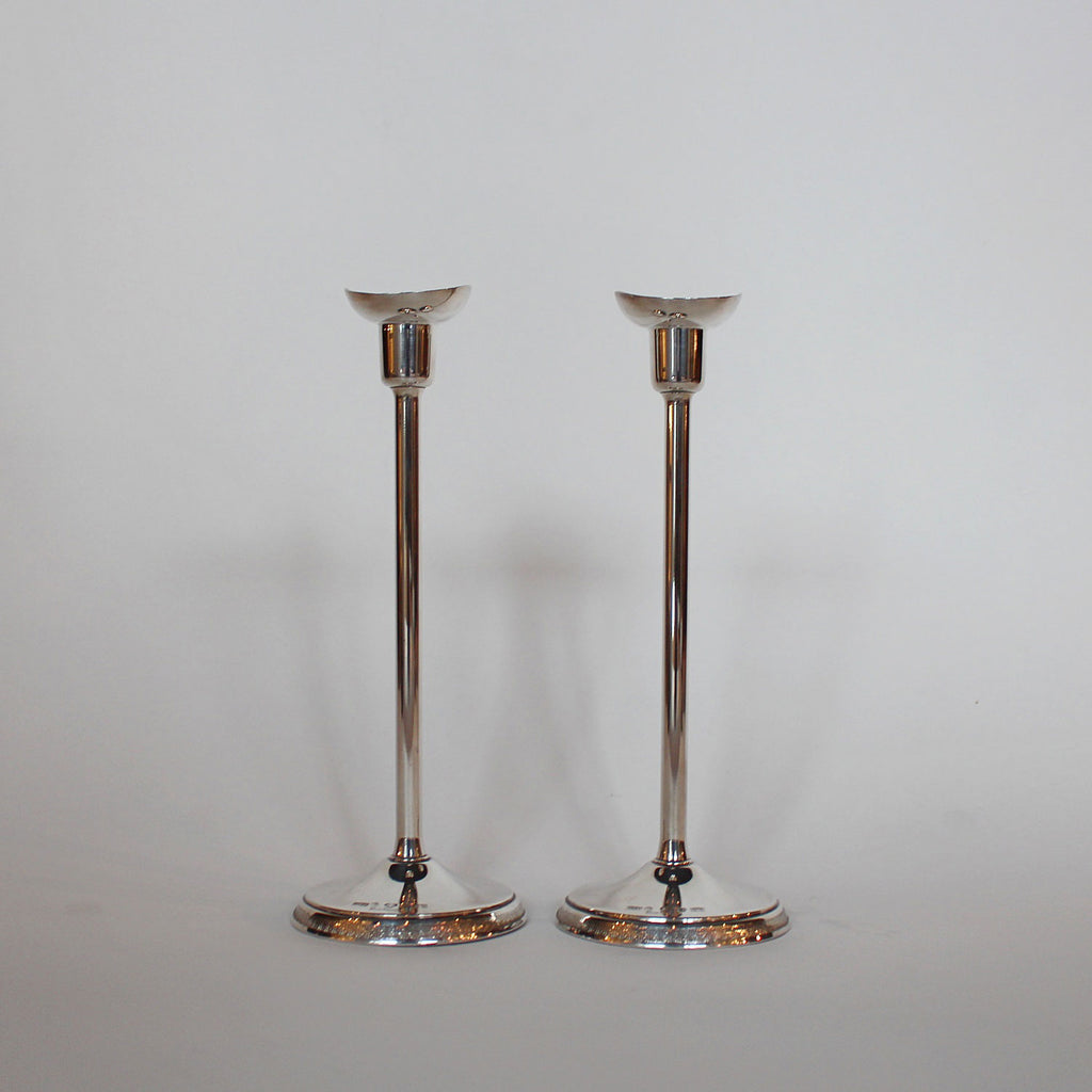 Ainar Axelsson Silver Candlesticks