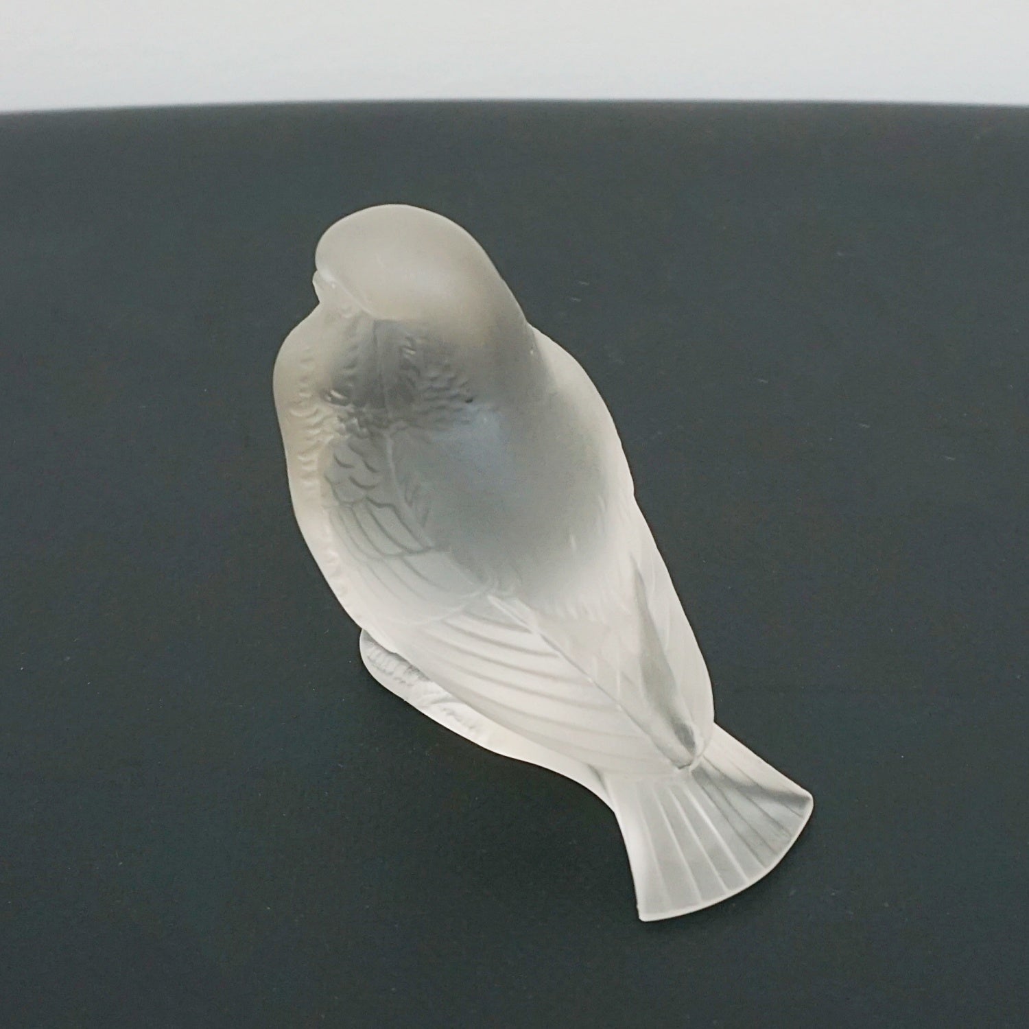 Rene Lalique 'Moineau Fier' Original Glass Bird Paperweight- Jeroen Markies Art Deco